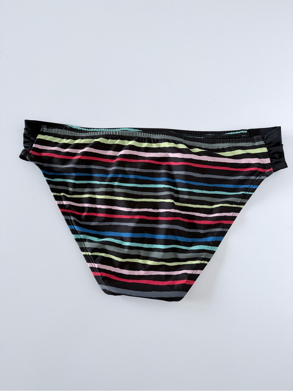Title Nine Black Tide Wavy Stripes Tankini Top and Bottom Swimsuit Size M - Picture 10 of 12